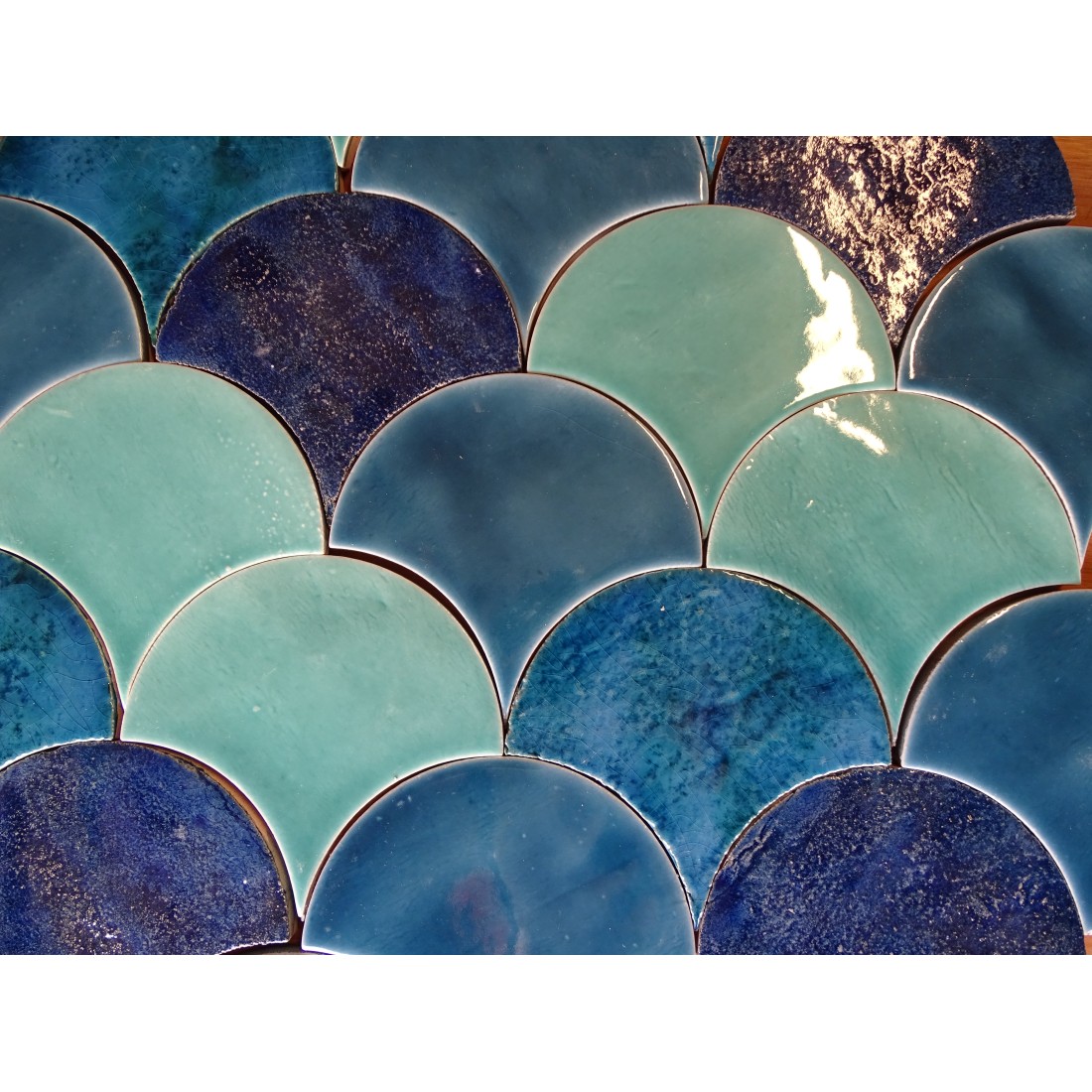 Mermaid Fish Scale Tile — free download